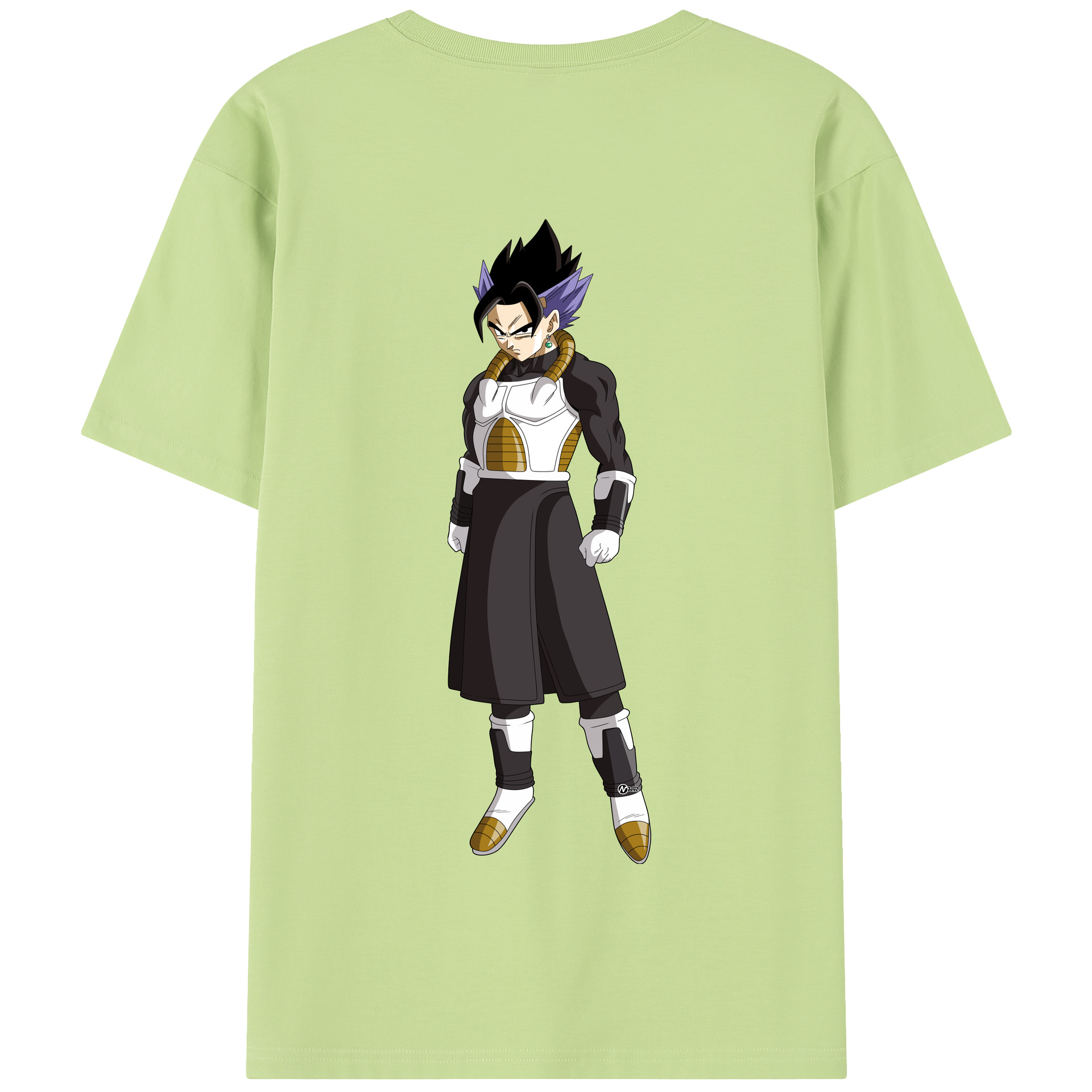 （画像用） ドラゴンボール ベジット DRAGON BALL Vegetto 綿100％半袖Tシャツ（背面プリント）